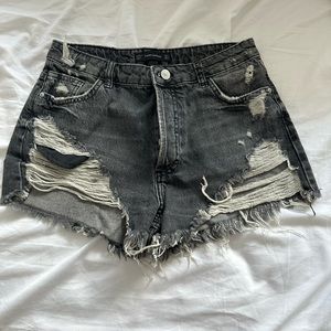 Zara denim shorts